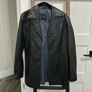 Colebrook & Co Black Leather Jacket